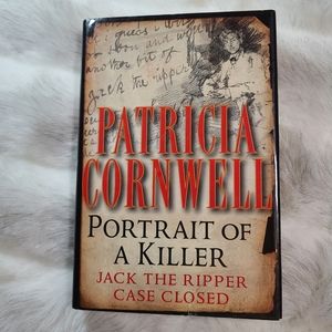 Portrait of a Killer Jack the Ripper by Patricia Cornwell Hardcover Book
